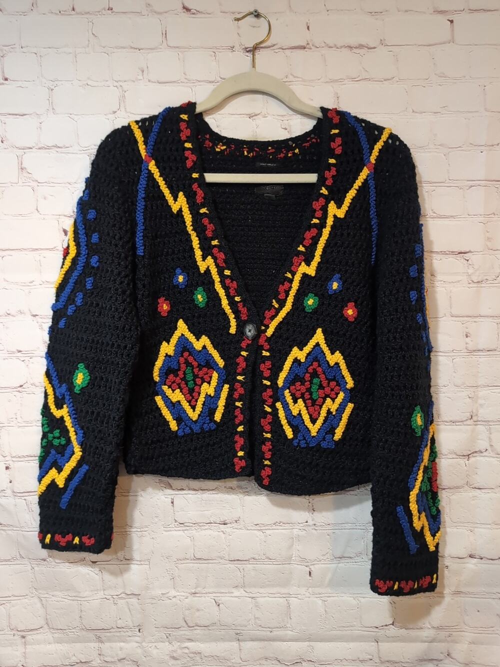 MOTHER The In A Puff Cardigan Size S Diamond In The Rough Mother Denim